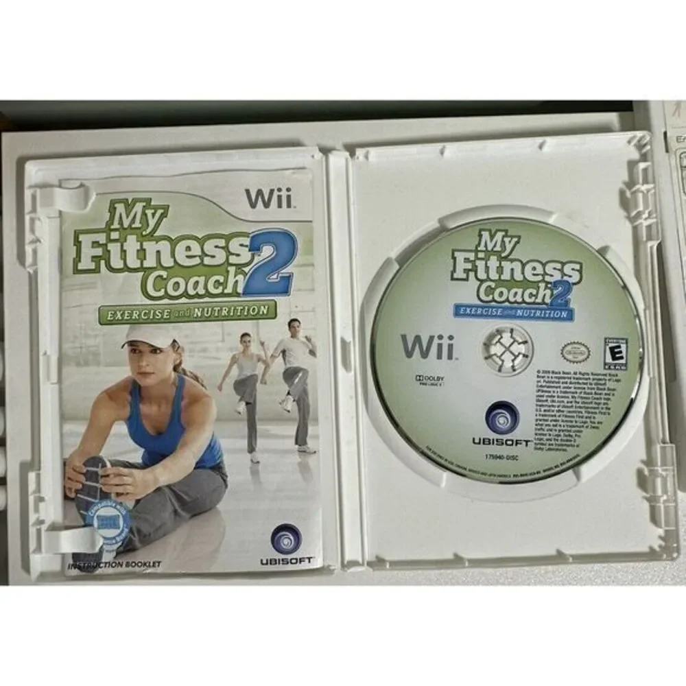 Lot Of 3 Games My Fitness Coach 2, Wii Fit  And Wii Fit Plus (Nintendo Wii, 2008